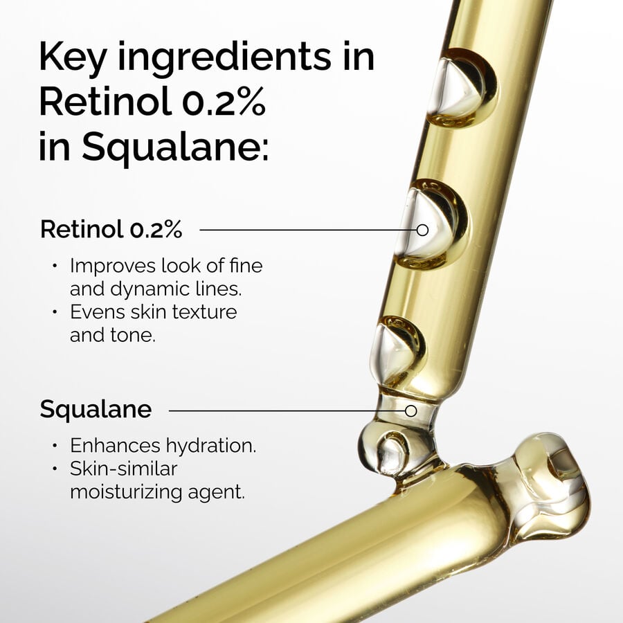 Retinol 0.2% in Squalane Mild Age-Support Serum