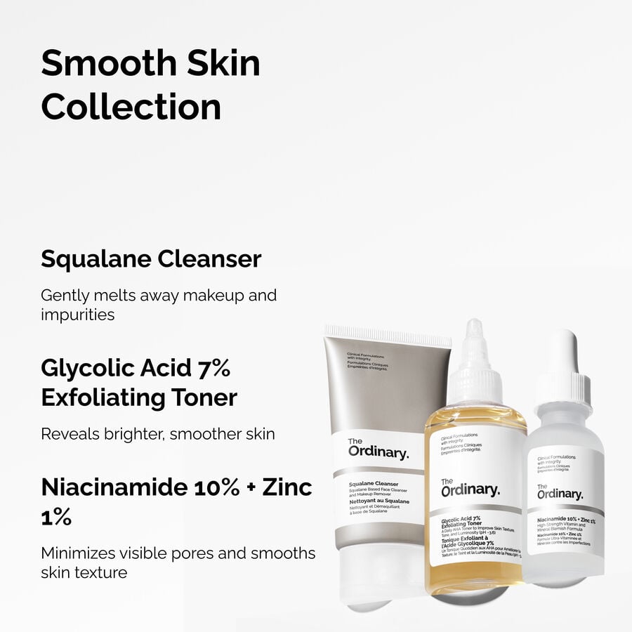 Uneven Texture Smoothing Skincare Collection