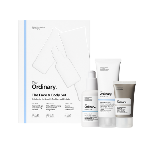 Face and Body Smoothing, Brightening & Hydration Set