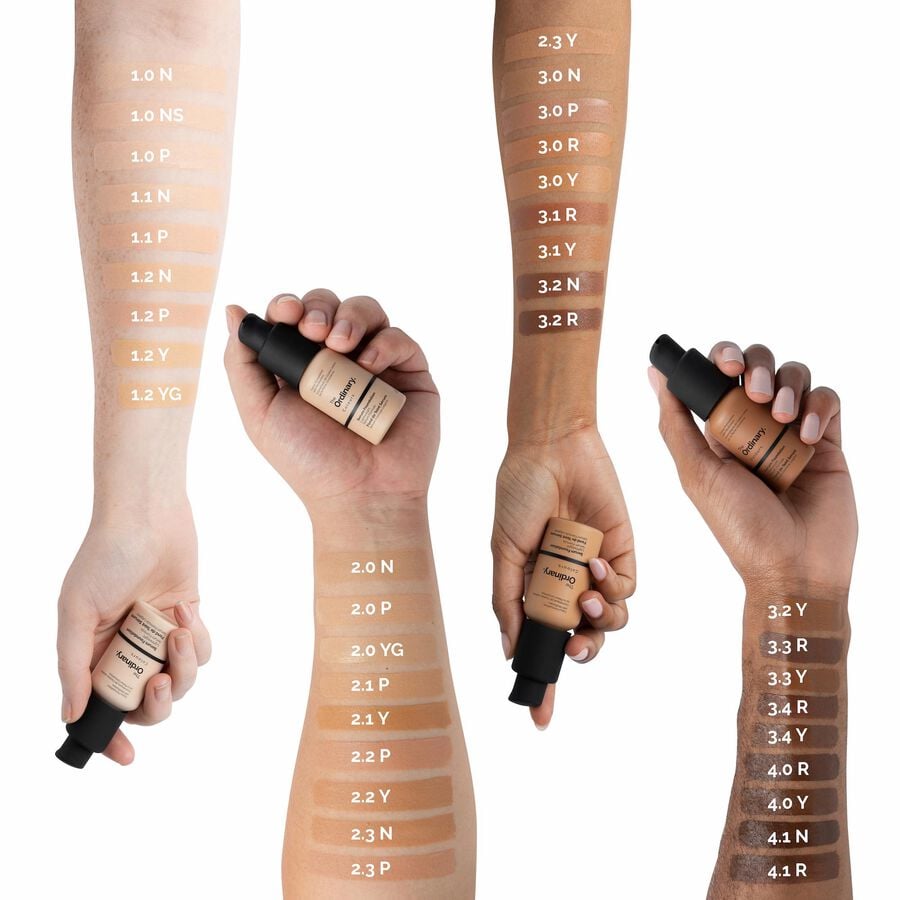 Light Serum Foundation with a Natural Finish