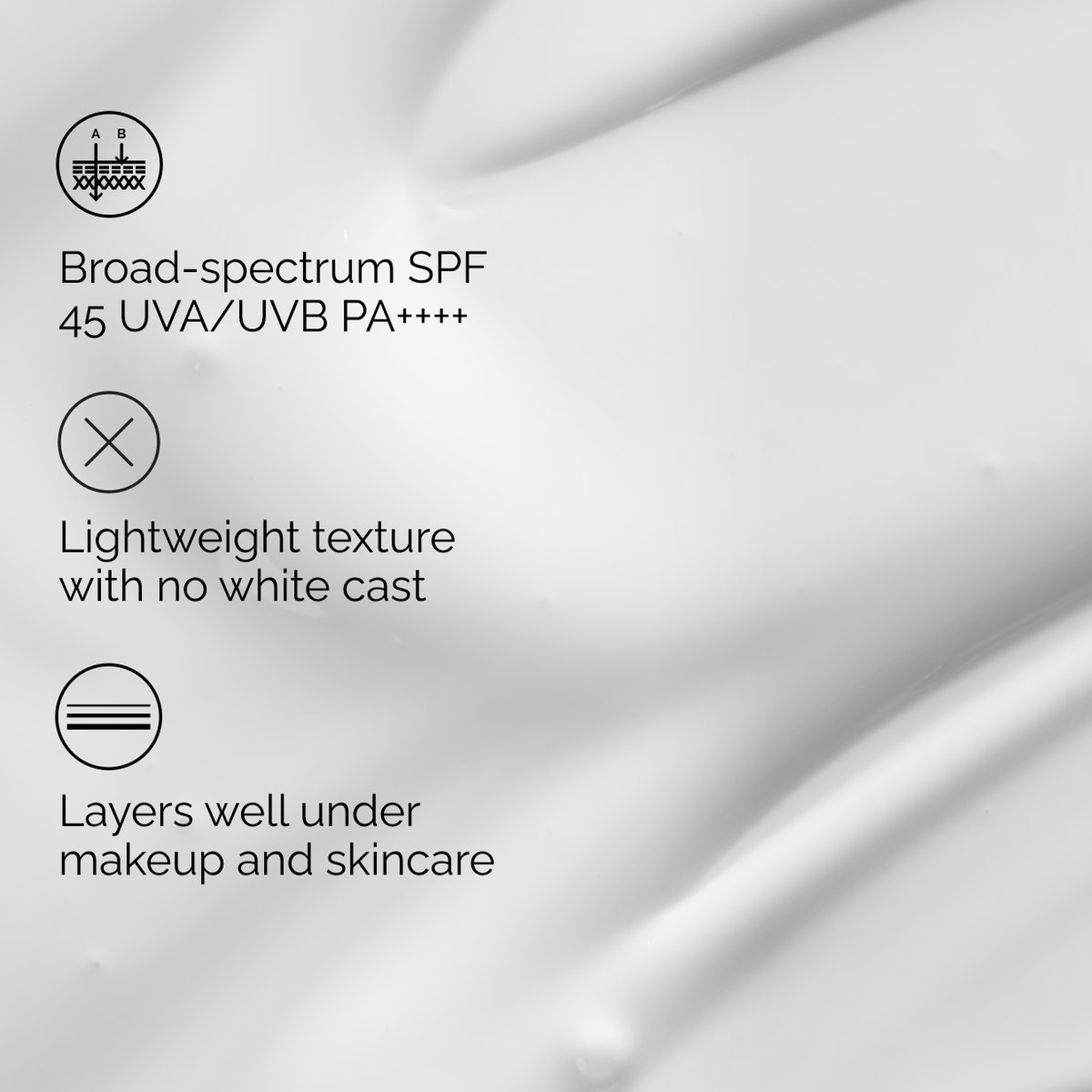SPF 45 Broad-Spectrum Hydrating Serum Sunscreen