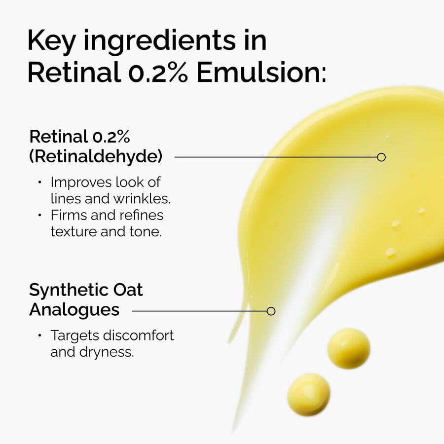 Retinal 0.2% Emulsion for Nighttime Age Support