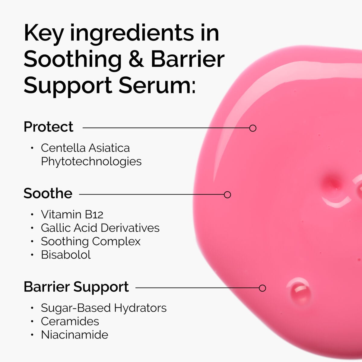 Soothing & Barrier Support Serum with Keychain Pouch