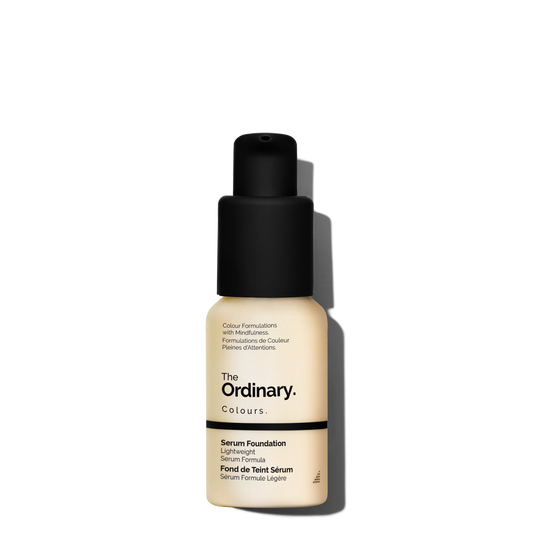 Light Serum Foundation with a Natural Finish