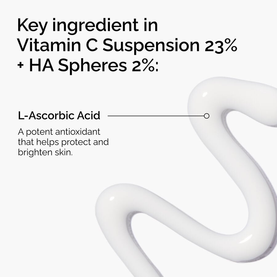 Vitamin C 23% Suspension with 2% HA Spheres