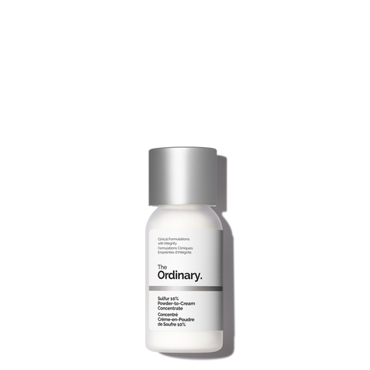 Sulfur 10% Powder-to-Cream Acne Treatment