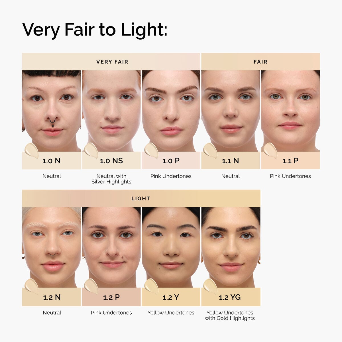 Light Serum Foundation with a Natural Finish