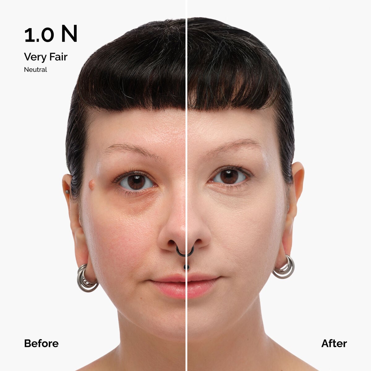 Light Serum Foundation with a Natural Finish